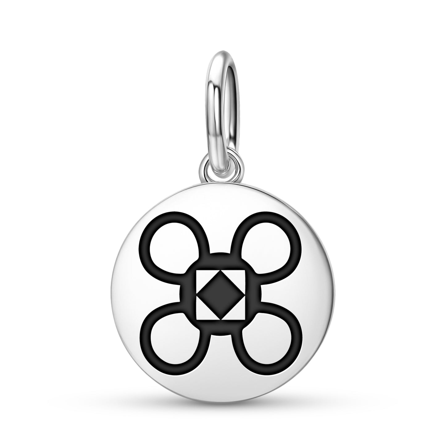 Sunsum Adinkra Symbols Pendant Dangle Charm
