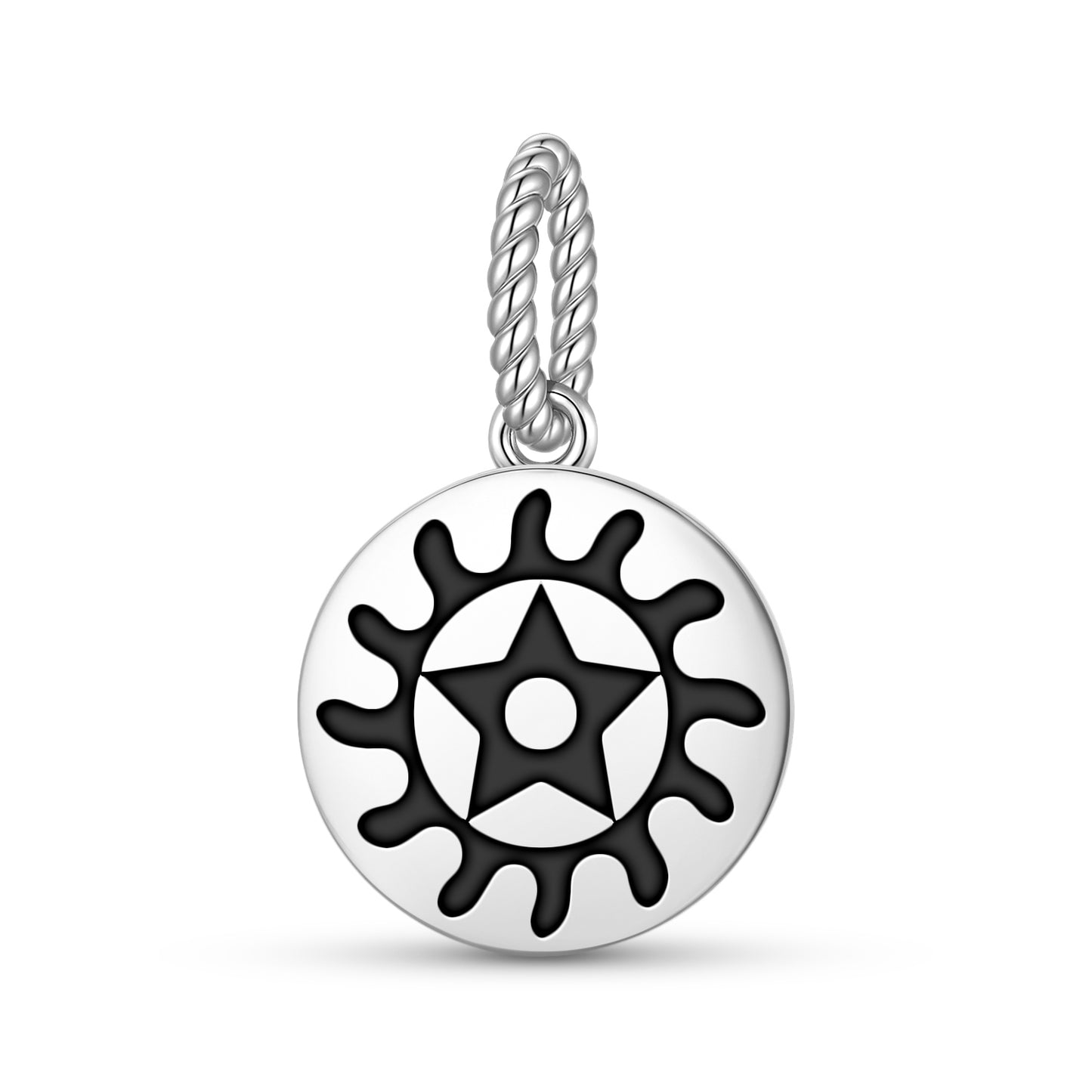 Sesa Wo Suban Adinkra Symbols Pendant Dangle Charm