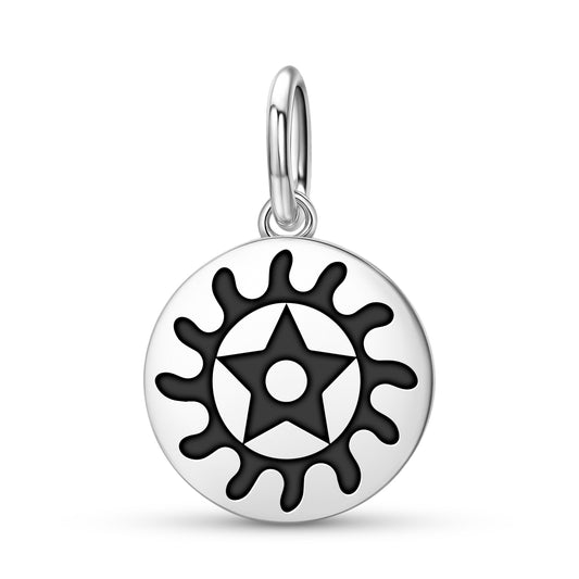 Sesa Wo Suban Adinkra Symbols Pendant Dangle Charm