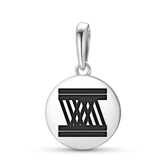 Owo Foro Adobe Adinkra Symbols Pendant Dangle Charm
