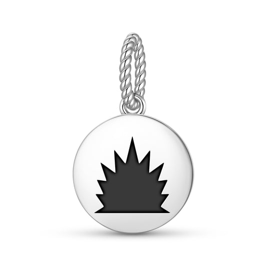 Owia a Repue Adinkra Symbols Pendant Dangle Charm