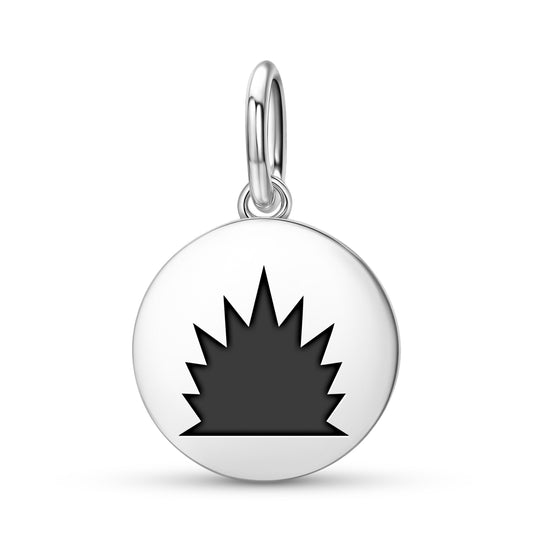 Owia a Repue Adinkra Symbols Pendant Dangle Charm