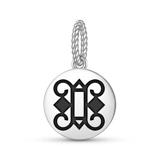 Otumfuo Wuo Ye Ya Adinkra Symbols Pendant Dangle Charm