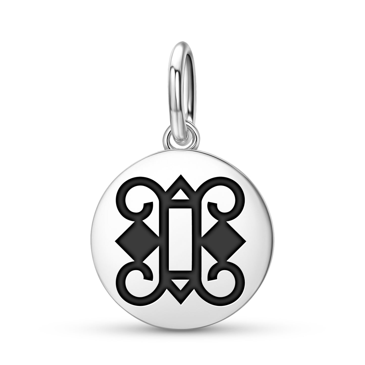 Otumfuo Wuo Ye Ya Adinkra Symbols Pendant Dangle Charm