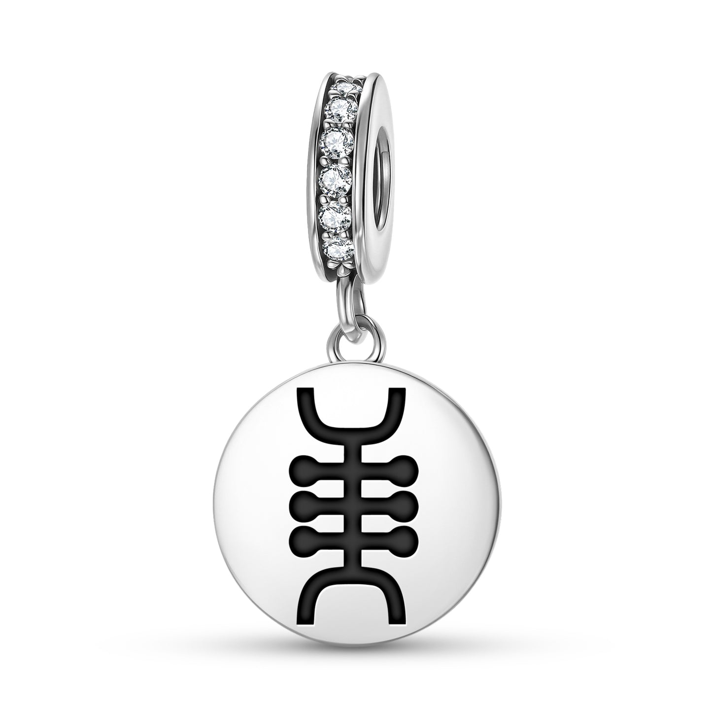 Osiadan Nyame Adinkra Symbols Pendant Dangle Charm
