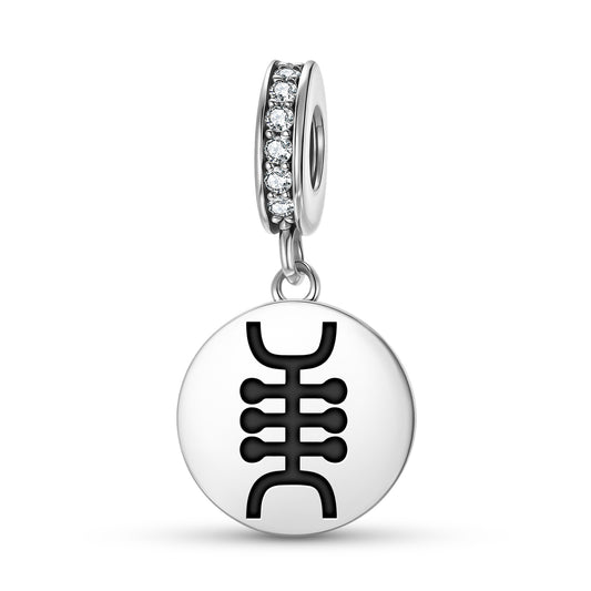 Osiadan Nyame Adinkra Symbols Pendant Dangle Charm