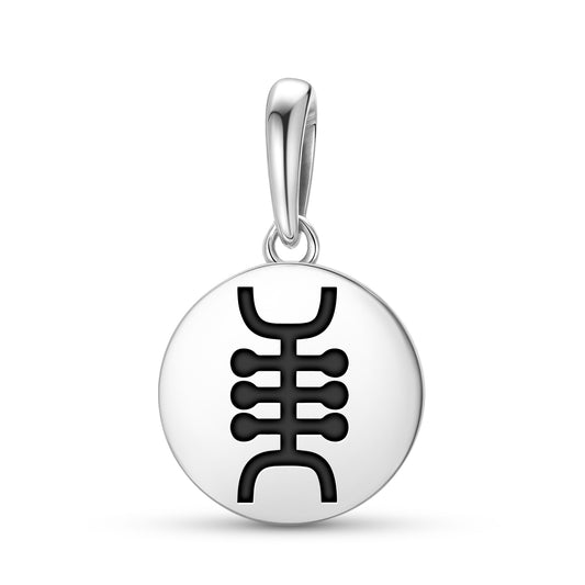 Osiadan Nyame Adinkra Symbols Pendant Dangle Charm
