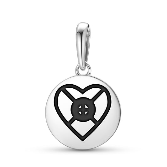Onyankopon Adom Nti Biribiara Beye Yie Adinkra Symbols Pendant Dangle Charm