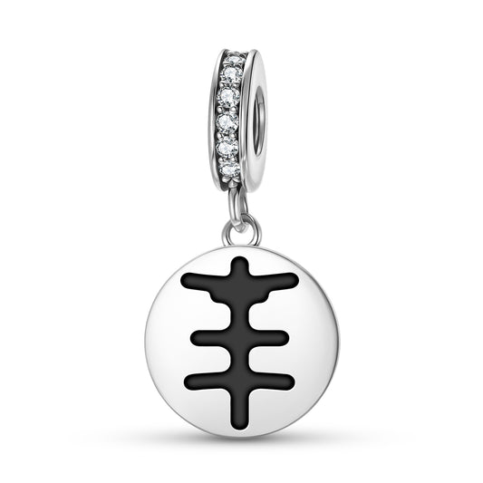 Okodee Mmowere Adinkra Symbols Pendant Dangle Charm