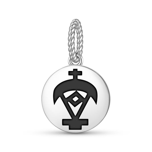 Ohene Papa Adinkra Symbols Pendant Dangle Charm