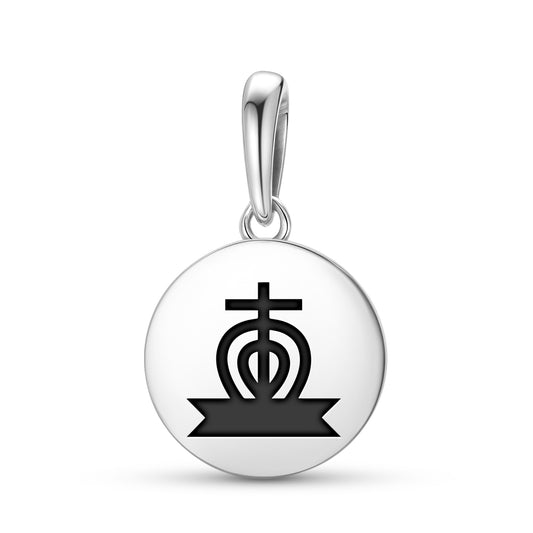 Ohene Kye Adinkra Symbols Pendant Dangle Charm