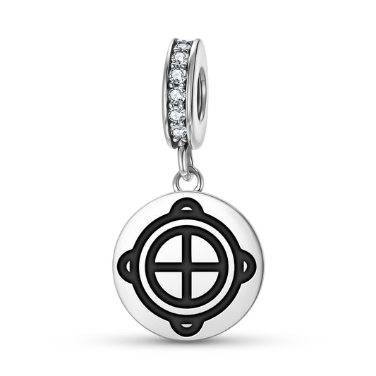Ohene Kra Konmunde Adinkra Symbols Pendant Dangle Charm