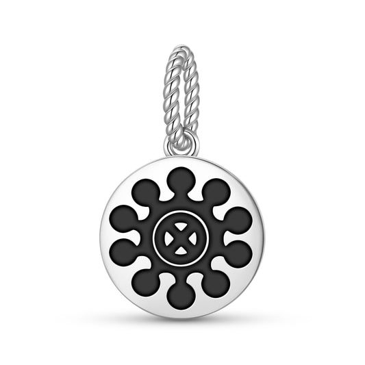 Ohene Aniwa Adinkra Symbols Pendant Dangle Charm