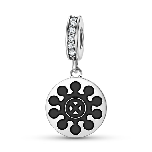 Ohene Aniwa Adinkra Symbols Pendant Dangle Charm
