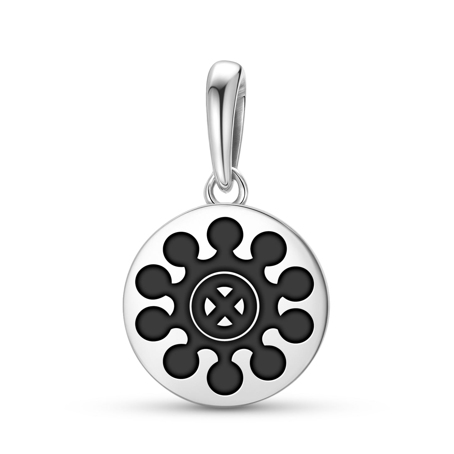 Ohene Aniwa Adinkra Symbols Pendant Dangle Charm
