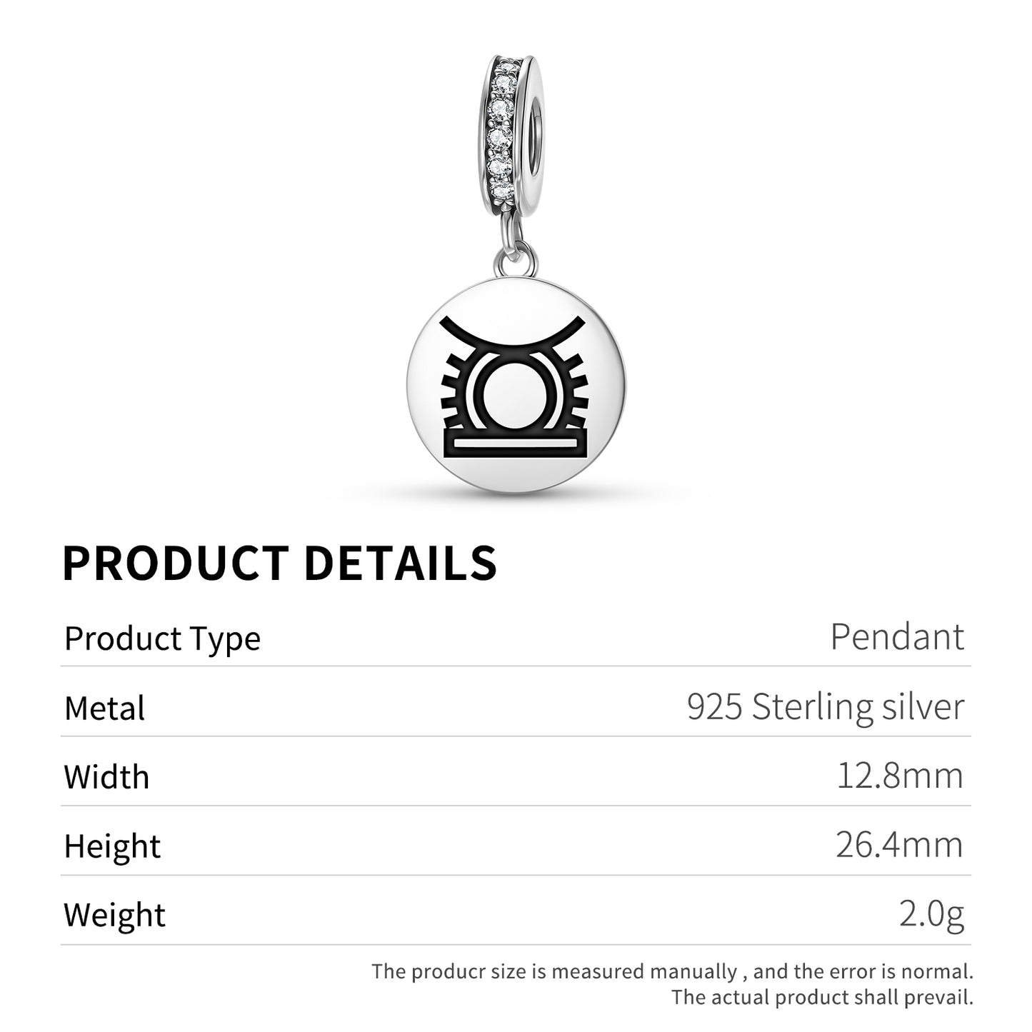 Ohene Adwa Adinkra Symbols Pendant Dangle Charm