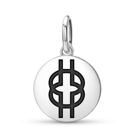 Nyansapo Adinkra Symbols Pendant Dangle Charm