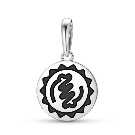 Nyame Ye Ohene Adinkra Symbols Pendant Dangle Charm