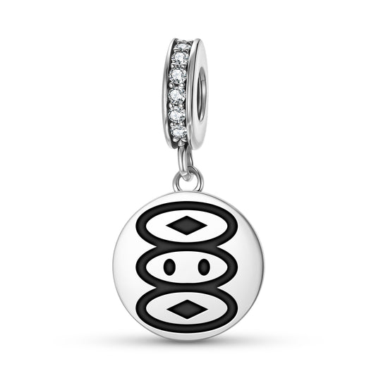 Nokore Adinkra Symbols Pendant Dangle Charm