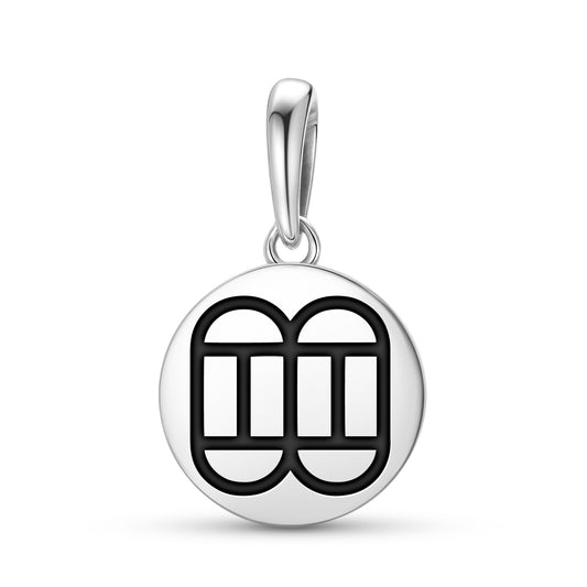Nnampo Pa Baanu Adinkra Symbols Pendant Dangle Charm