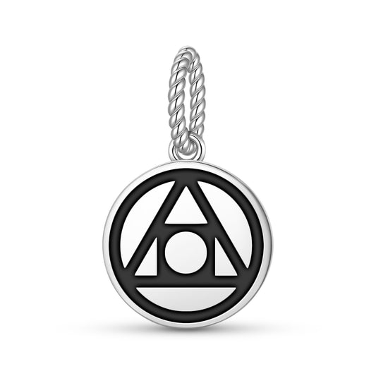 Philosopher Stone Alchemy Symbols Pendant Dangle Charm