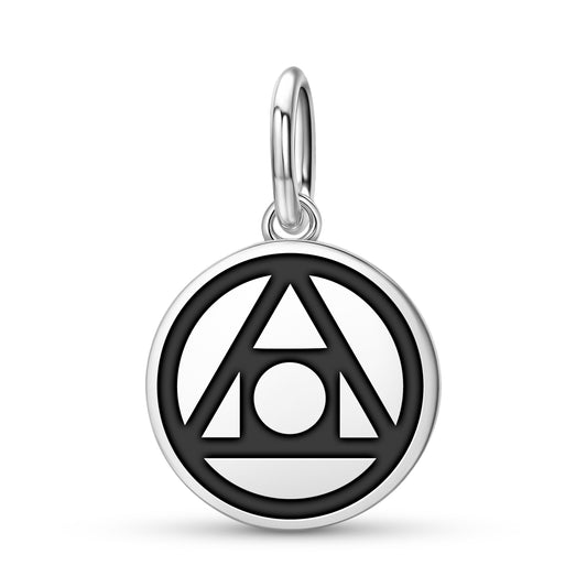 Philosopher Stone Alchemy Symbols Pendant Dangle Charm