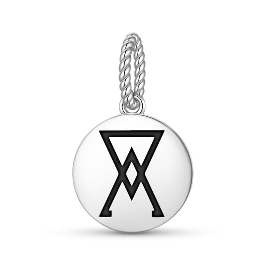 Arsenic Alchemy Symbols Pendant Dangle Charm