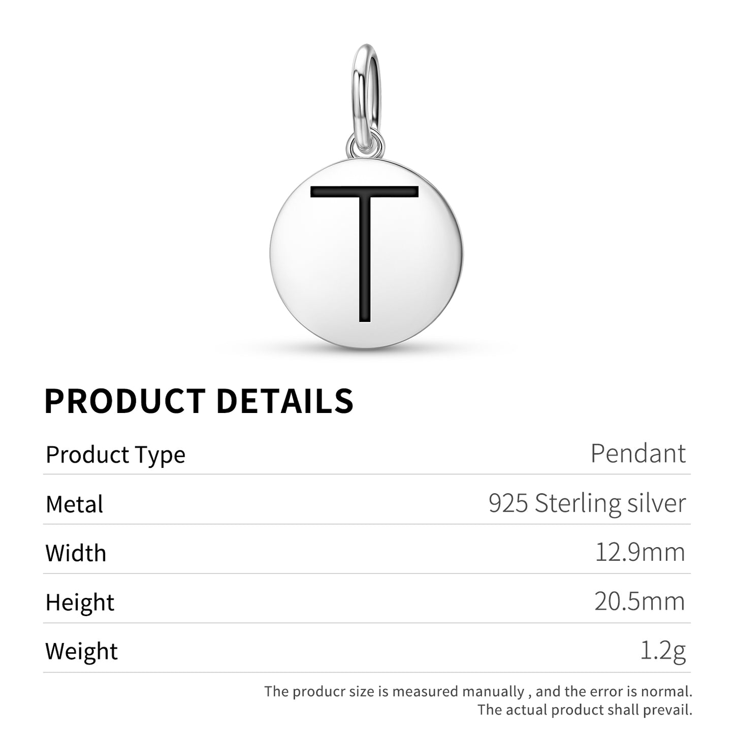 Tau Cross – Crux Commissa Christianity Symbols Pendant Dangle Charm