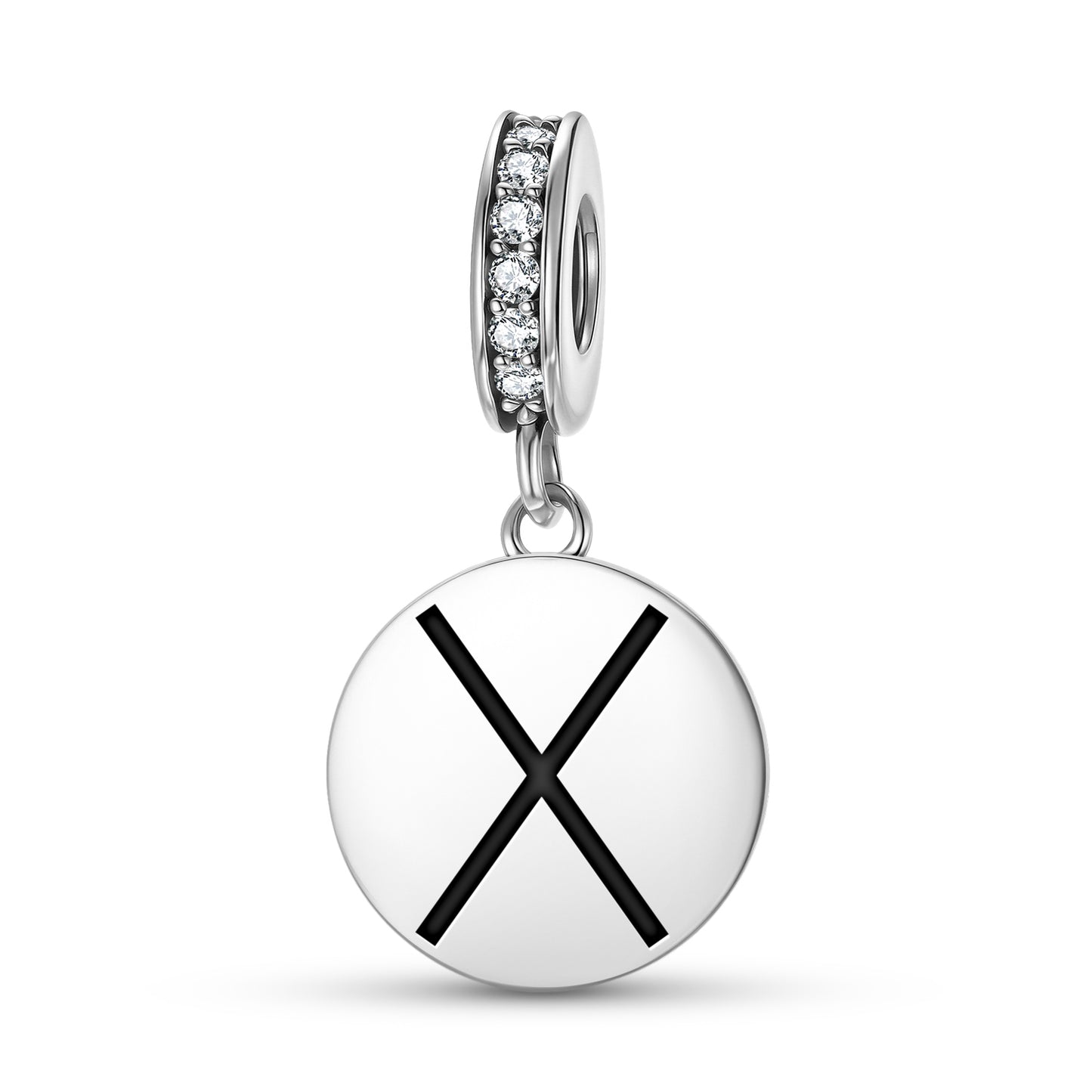 St. Andrew's Cross – Saltire Christianity Symbols Pendant Dangle Charm