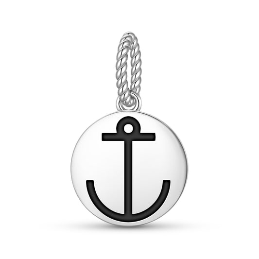 St. Clement's Cross Christianity Symbols Pendant Dangle Charm