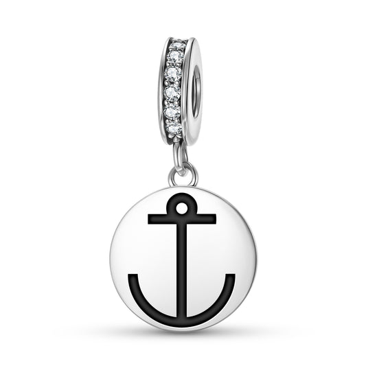 St. Clement's Cross Christianity Symbols Pendant Dangle Charm