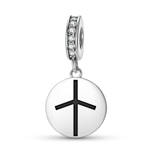 St.Nino's Cross – Grapevine Cross Christianity Symbols Pendant Dangle Charm