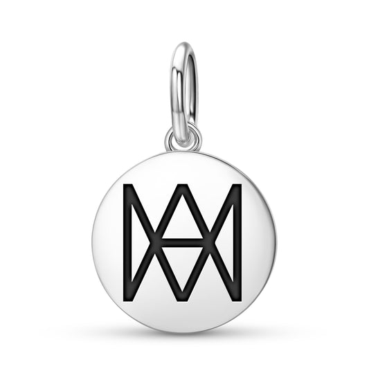 Auspice Maria Christianity Symbols Pendant Dangle Charm