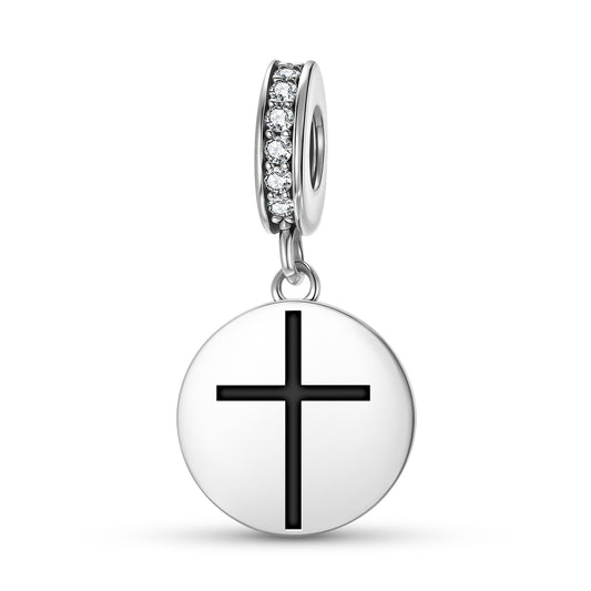 Roman Cross Christianity Symbols Pendant Dangle Charm