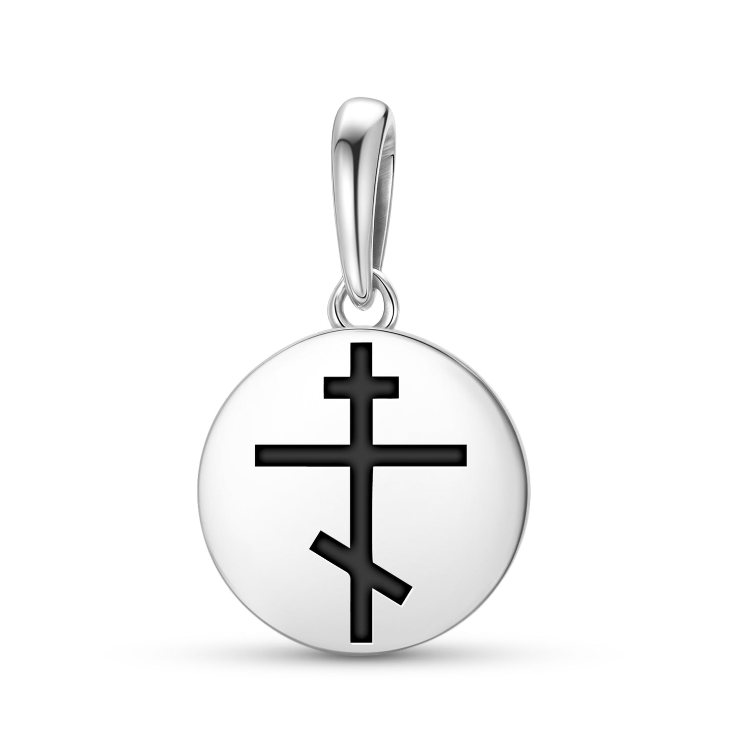Orthodox cross Christianity Symbols Pendant Dangle Charm
