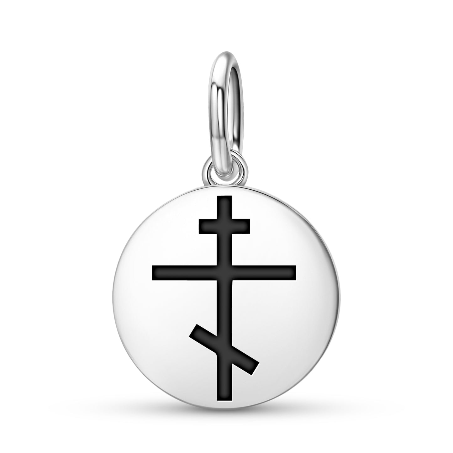 Orthodox cross Christianity Symbols Pendant Dangle Charm