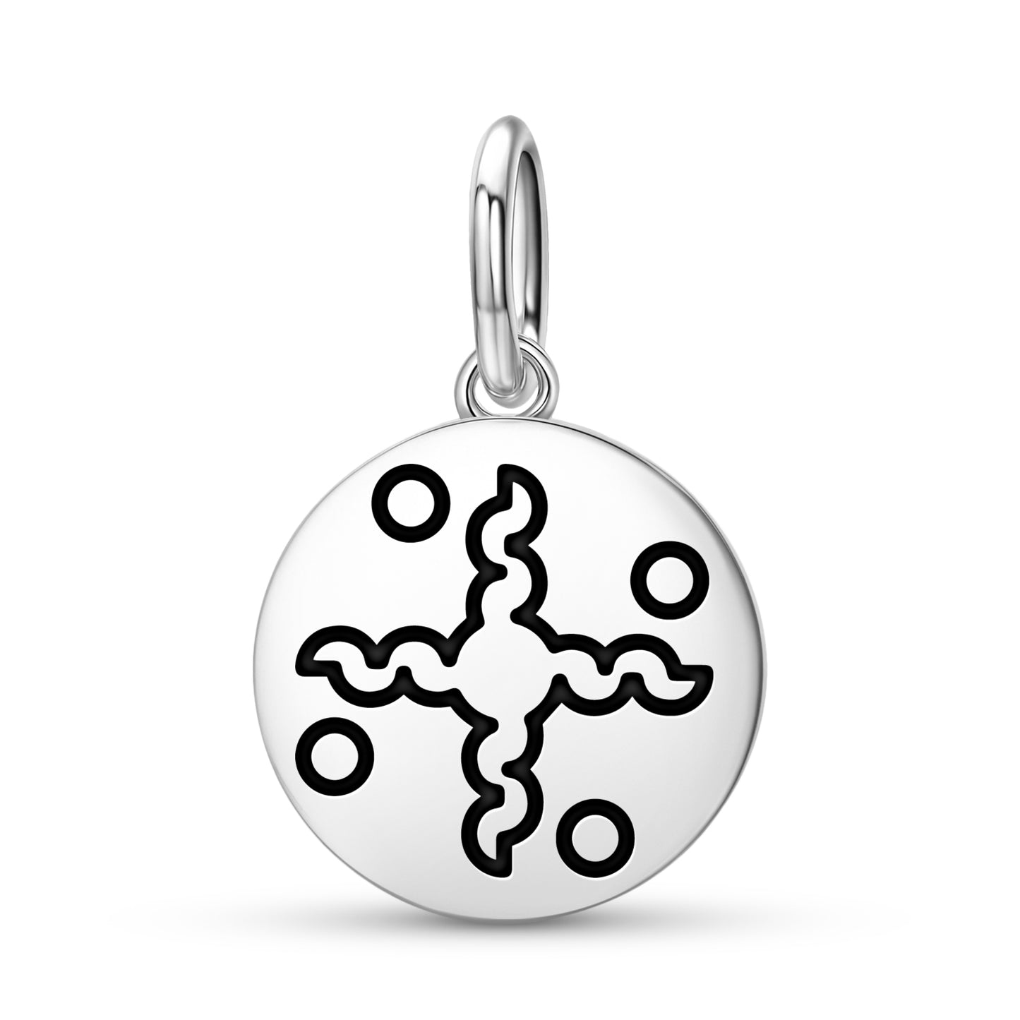 Serpents Crop Circles Symbols Pendant Dangle Charm