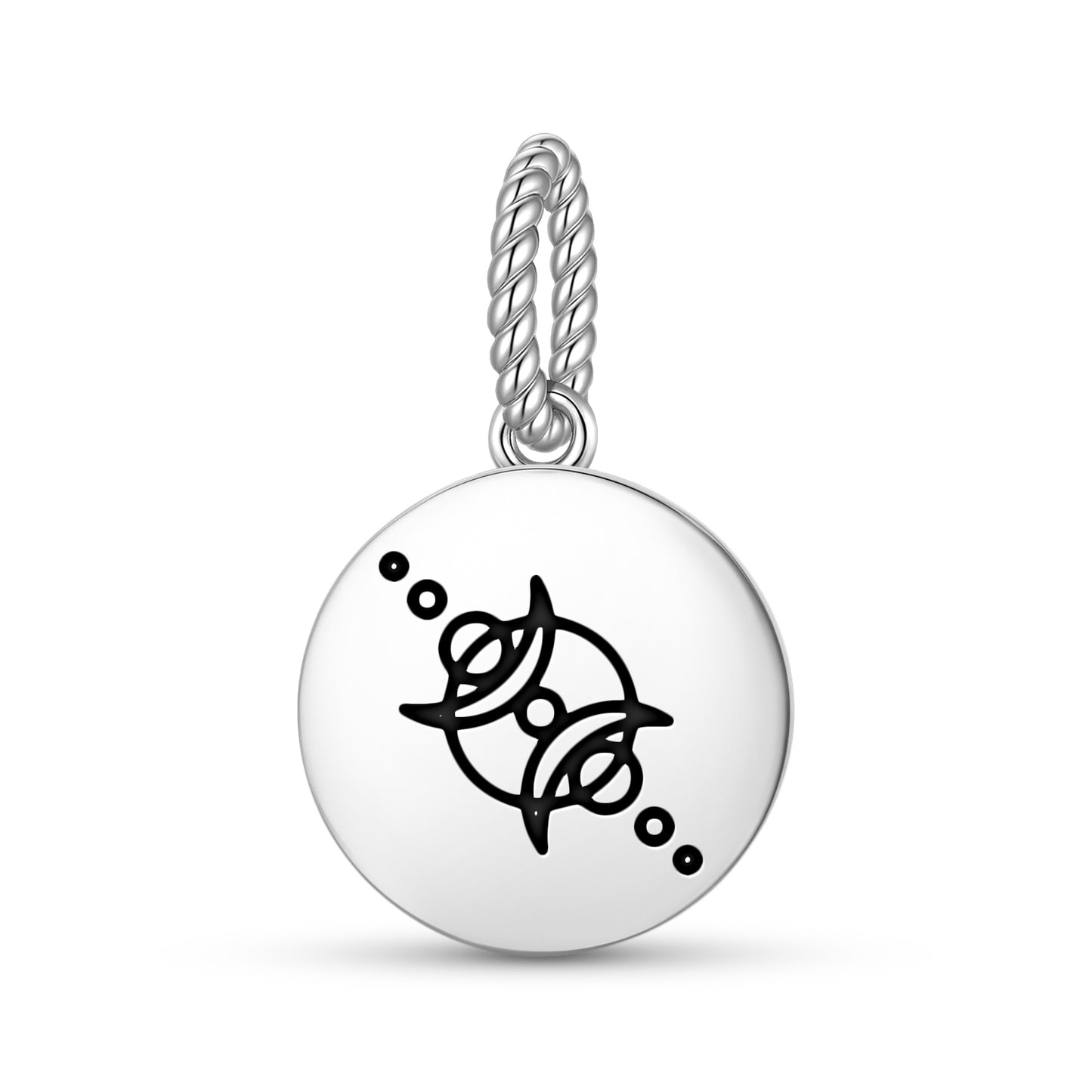 Lunar-solar eclipse Crop Circles Symbols Pendant Dangle Charm