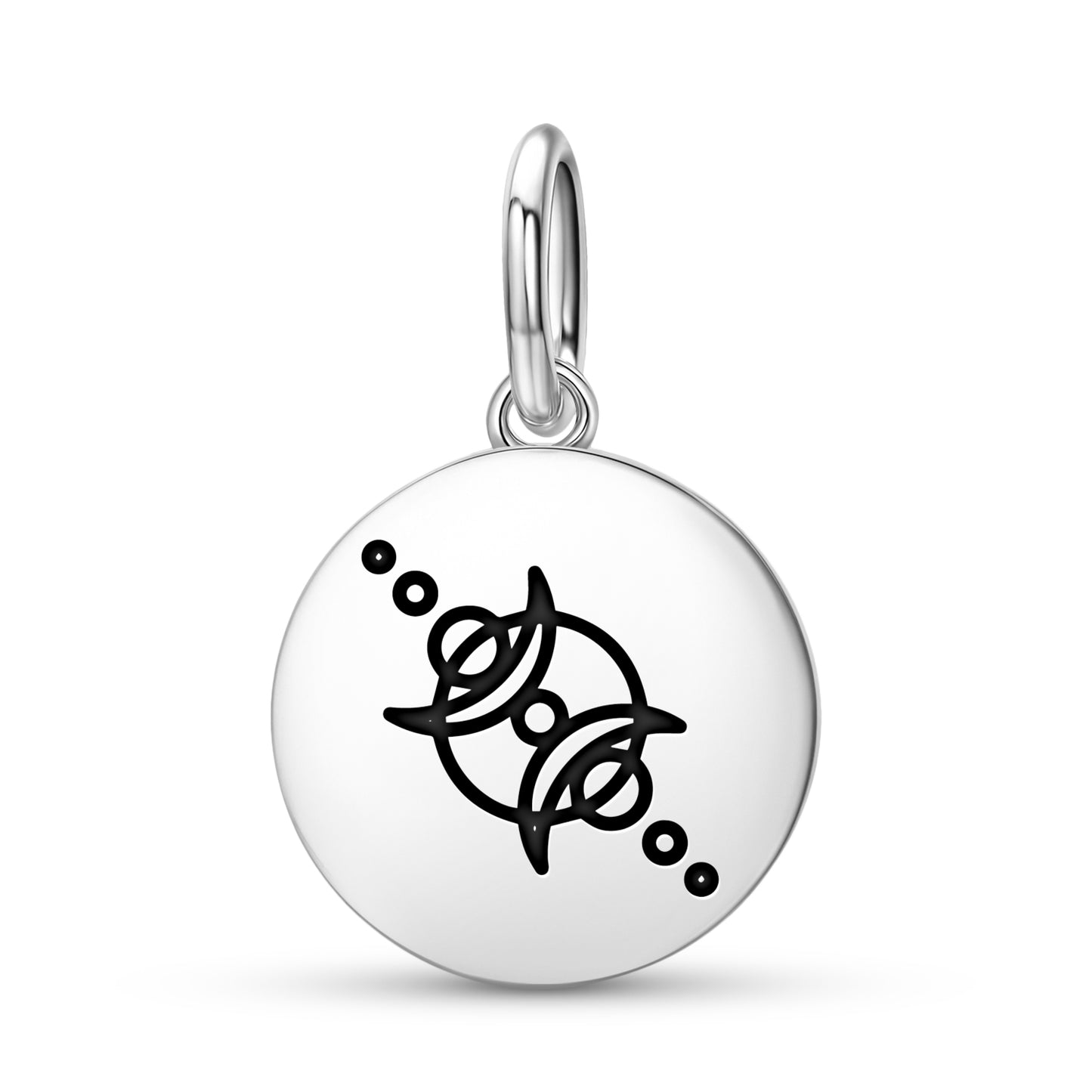 Lunar-solar eclipse Crop Circles Symbols Pendant Dangle Charm