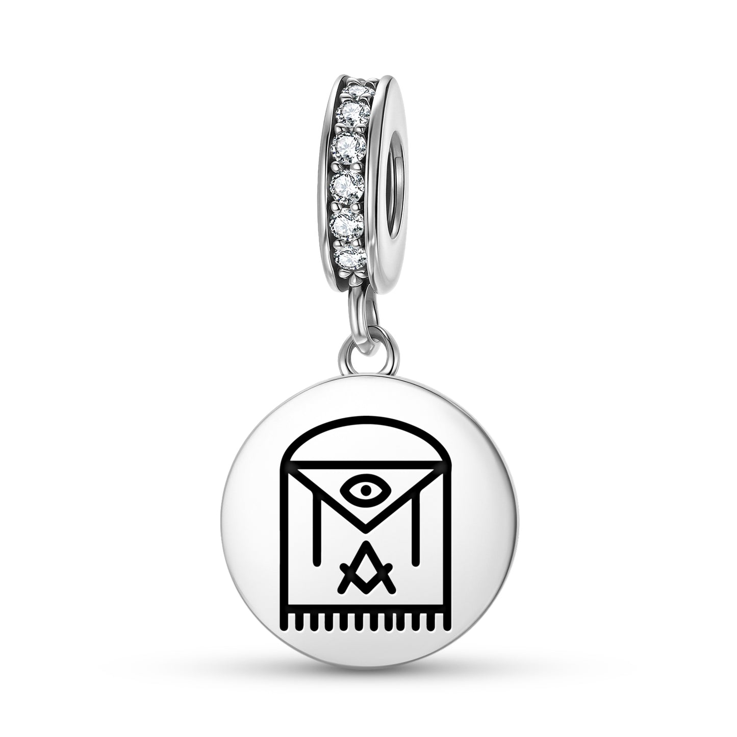Apron Freemasonry Symbols Pendant Dangle Charm