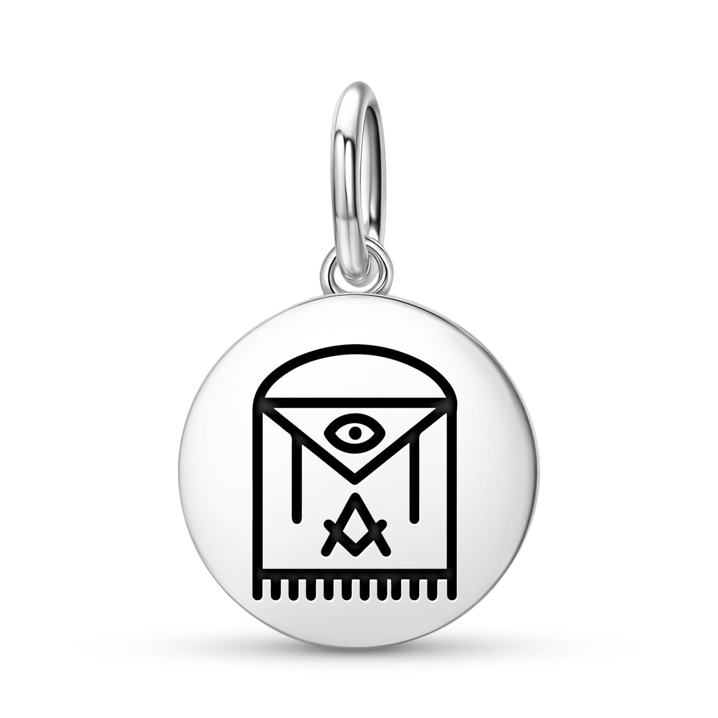 Apron Freemasonry Symbols Pendant Dangle Charm