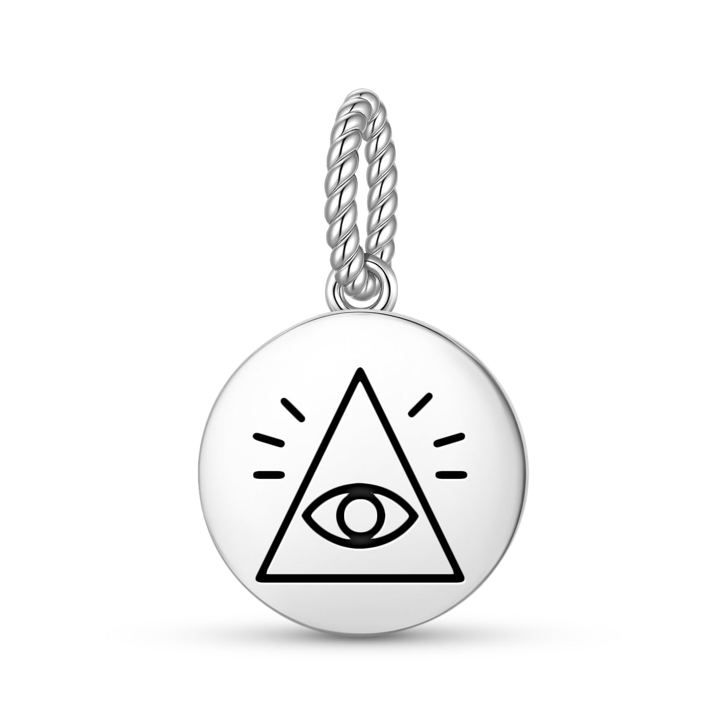 The Eye of Providence Freemasonry Symbols Pendant Dangle Charm