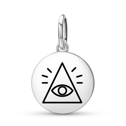 The Eye of Providence Freemasonry Symbols Pendant Dangle Charm