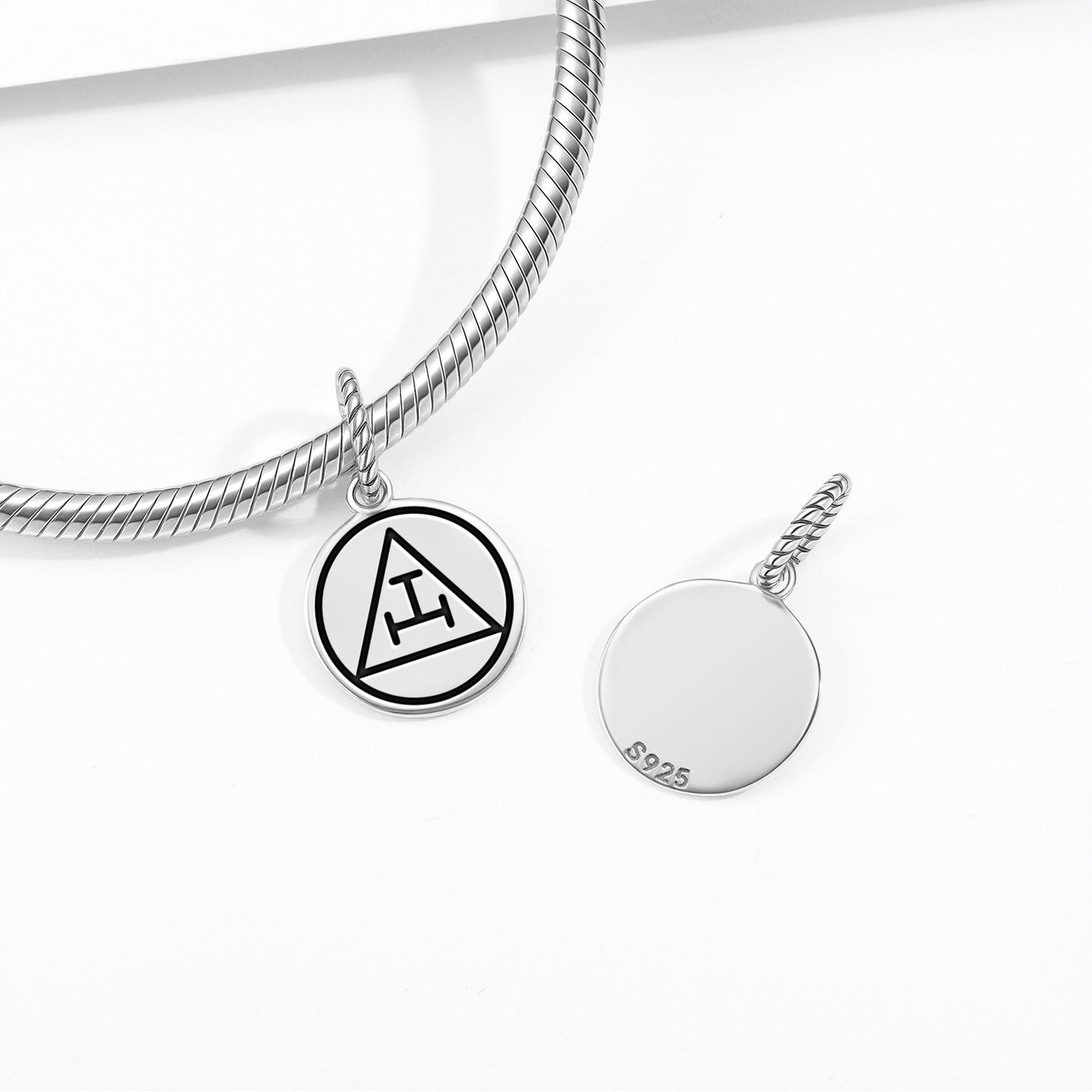 The Royal Arch Freemasonry Symbols Pendant Dangle Charm