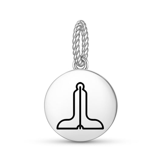 Level Freemasonry Symbols Pendant Dangle Charm