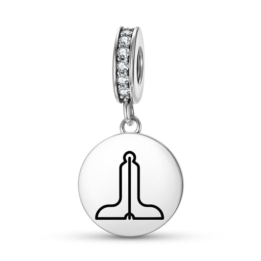 Level Freemasonry Symbols Pendant Dangle Charm