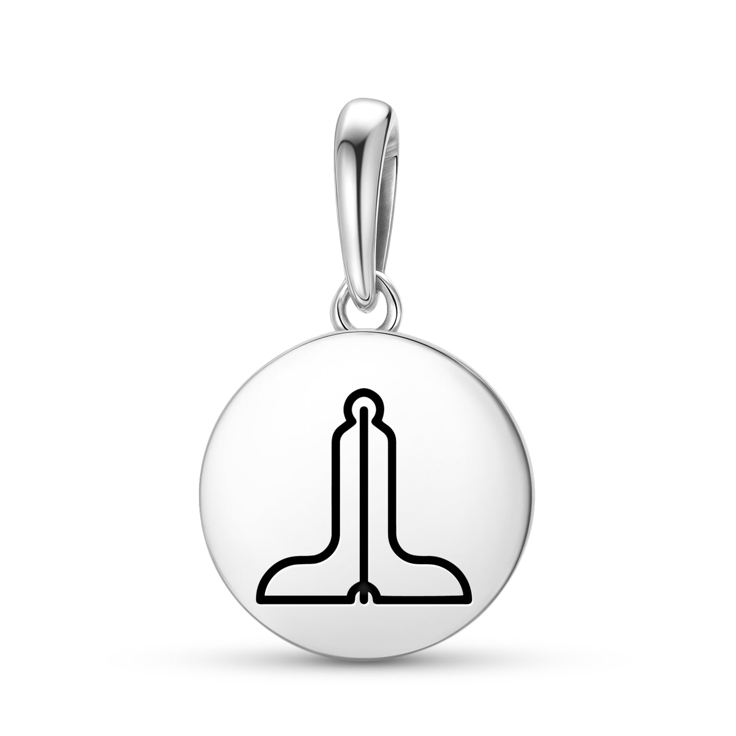 Level Freemasonry Symbols Pendant Dangle Charm
