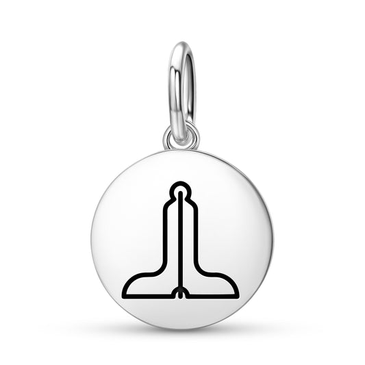 Level Freemasonry Symbols Pendant Dangle Charm