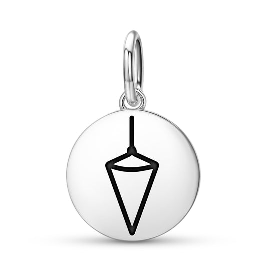 Plumb Freemasonry Symbols Pendant Dangle Charm