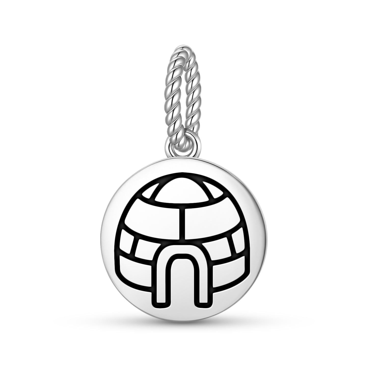 Igloo iglu Inuit Symbols Pendant Dangle Charm